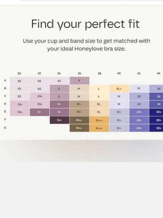 Honeylove SoftForm Pullover Bra Sz 1X in Sand - Picture 4 of 9